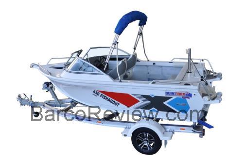 Quintrex 430 Fishabout Pro ficha técnica y opiniones